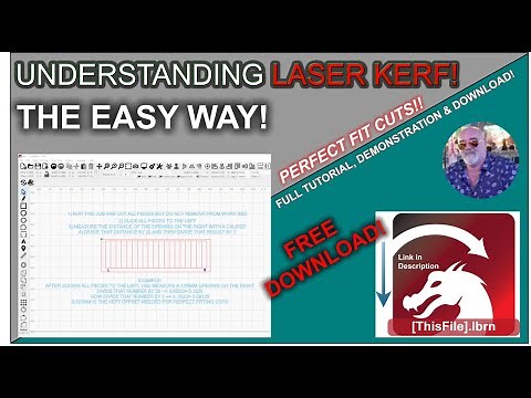 ❓Understanding your laser Kerf and how to set it up for perfect cuts!