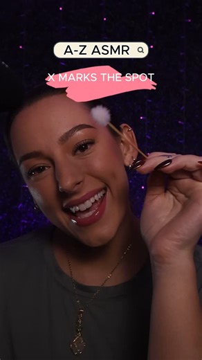 Ali Groh on Instagram: "A-Z ASMR X Marks the Spot!⁠ #asmr ASMR triggers!"