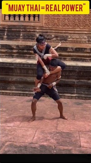 Real Muay Thai Techniques Used in Street Fights 🥊#challenge #kungfu