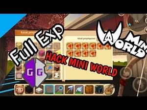 Hack Mini World Block Art: Work 100% (Game Guardian)