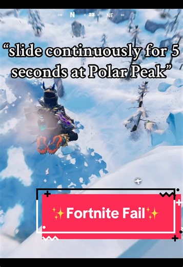 Epic Fortnite Fail at Polar Peak