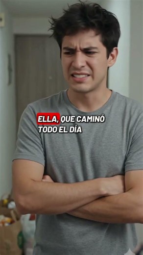 ¡Quería obligar a su madre mayor a cargar la despensa 🛒🛍️ #carlitoss #mama ##respeto #viral