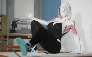 GTS动画-女巨人变大
