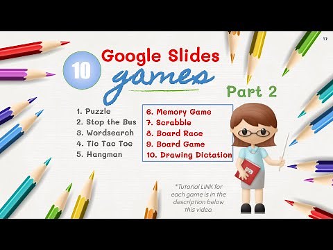 10 Interactive Online Games in Google Slides - part 2