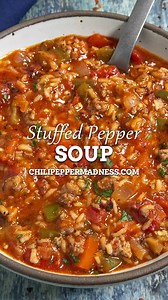 863K views · 6.3K reactions | This comforting stuffed pepper soup is...