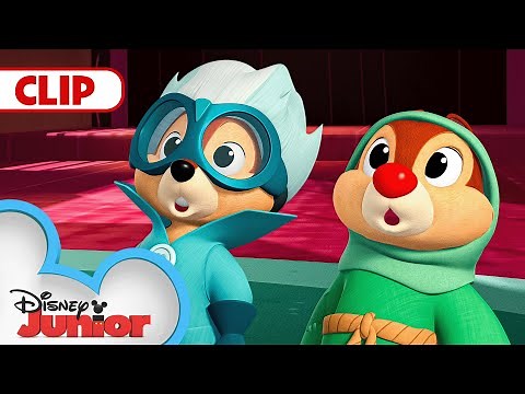 Chip 'n Dale Turn Von Drake Invisible! | Mickey Mouse Funhouse |‪@disneyjr‬​