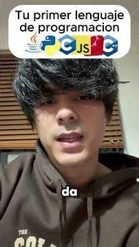 Mi opinión del primer lenguaje de programación #programador #python #javascript #frontend #backend