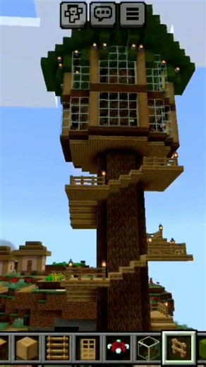 Wait… I Built a TREE HOUSE in Minecraft 😱🌳🏠