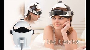NORLANYA Electric Head Massager KS-2800A (Helmet Type), Pain Relief Relaxing Apparatus