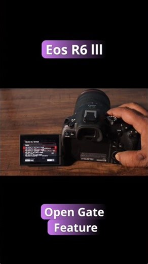 🔥"R6 Mark III का Open Gate – Full Sensor Magic!"✅#EosR6lll #R6Mark3 #Canon💯