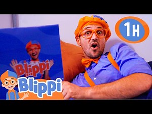 Blippi Reads Bedtime Stories for a Summer Sleepover!! | 1 HOUR OF BLIPPI TOYS! - Videos For Kids