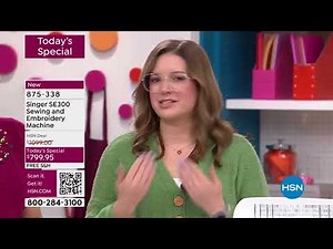 Singer SE300 Sewing and Embroidery Machine