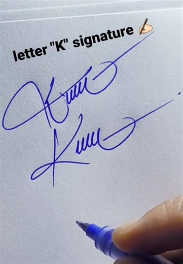 Mastering the Calligraphy Letter K Style