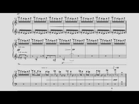 Eric Nathan - Three by Three for Piano (2009) [Score-Video]