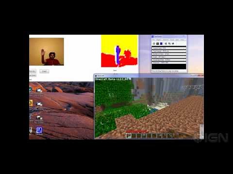 Kinect Hack: Minecraft with Kinect