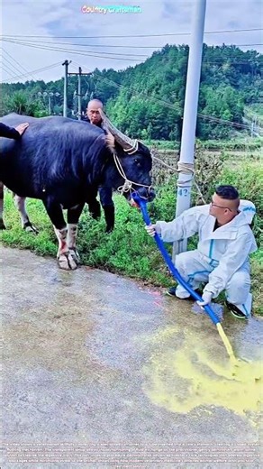 Bovine Health Rescue: How Veterinarians Perform Live-Stomach Flushing