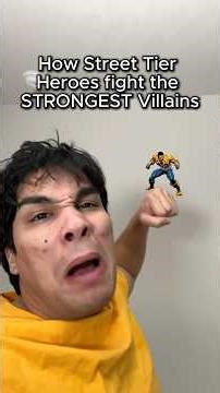 How Street Tiers fight the STRONGEST Villains #captainamerica #ironman #comics #marvel