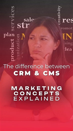 The difference between CRM vs CMS | Marketing Concepts
