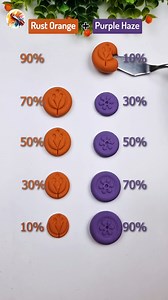 7.6K views · 19 reactions | Rust Orange Vs Purple Haze Satisfying color mixing clay Ep 879 #colorixing #clay #colors #shorts | Painting Concept | Facebook