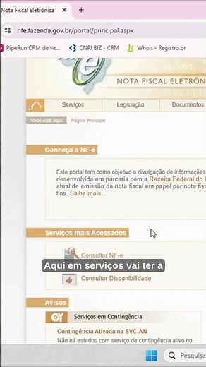 Como Baixar XML da nota no Portal da NFe #baixarxml #portaldanfe #importarxml