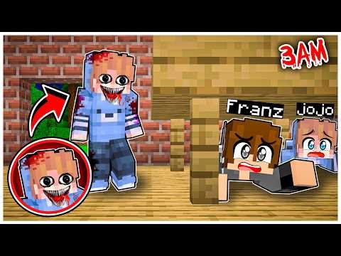FRANZ & JOJO SEMBUNYI DARI KEJARAN JOJO PALSU MENGERIKAN di MINECRAFT!
