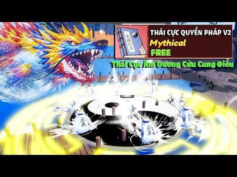 Roblox – Siêu mạnh chiêu câu Thái Cực Âm Dương Cửu Cung Điếu (TAIJI HOOKING ART V2) | Titan Fishing