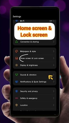 How To Lock Home Screen Layout in realme #shorts #youtubeshorts #mobile