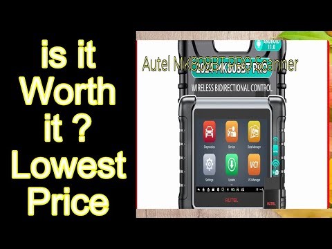 Autel MK808BT PRO Scanner Features - Important Information