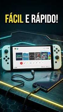 SEM PC! Como Passar Jogos para o Switch Usando o Celular ⚡