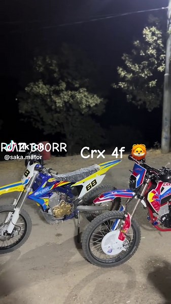 CRX 4F y RMZ 300RR: Innovación en motociclismo