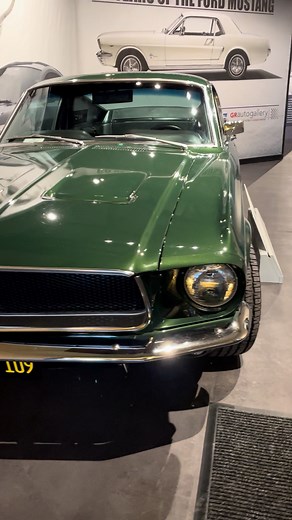 🚗💚 Come visit the Gilmore Car Museum while the Mustangs are still here! New exhibit coming April 4. Don’t miss the stunning 1968 GT Fastback in Sparty Green 😉, we'll be cheering on MSU tonight in the big tournament! 🏀💚 #Mustangs #GilmoreCarMuseum #1968GTFastback #Sparty #msubasketball #CarLovers #MarchMadness | Gilmore Car Museum