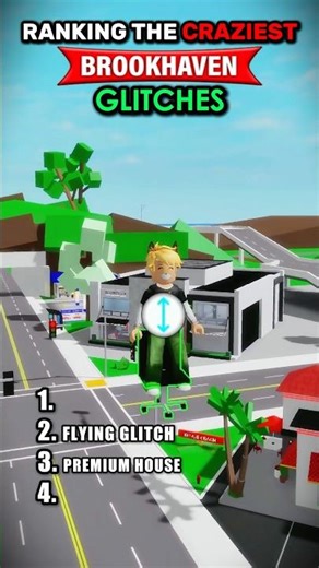 Ranking the Craziest Glitches in Brookhaven 😱🤣