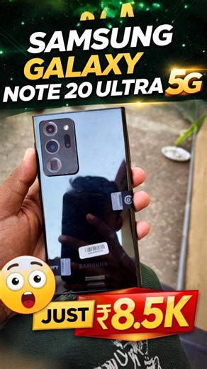 Just ₹8500/- 💥 Samsung Galaxy Note 20 Ultra Order From Cashify supersale 🔥😱