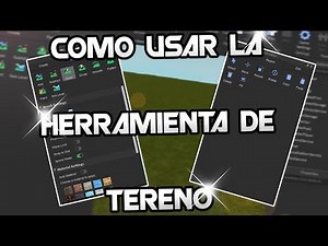 Como Usar La Herramienta Terrain Roblox Studio 2019🔧!!!