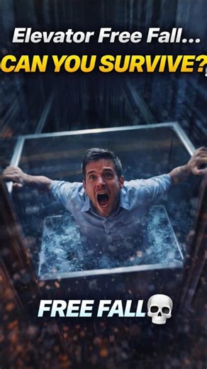 If an Elevator Free Falls… What Happens? 🛗💀