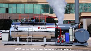 WNS Gas/Diesel Steam Boiler 1t 2t 3t 4t 6t 8t 10t 12t 15t 20 T/h High Efficiency