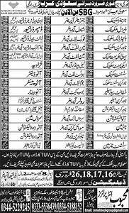 Generator Operator & Telehandler Operator Jobs 2025 2025 Job Advertisement Pakistan