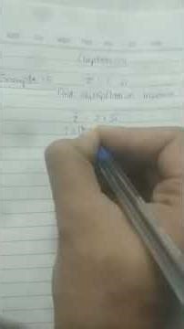 COMPLEX NUMBER & QUADRATIC EQUATIONS