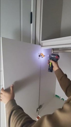 Perfect Double Cabinet Door Alignment – Even Gap Finish! #woodworking #diymecha #classicwood