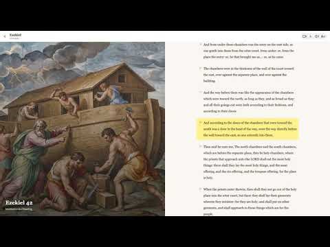 Ezekiel Chapter 42 (NIRV)