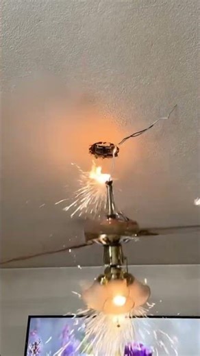 Ceiling fan falling down 142