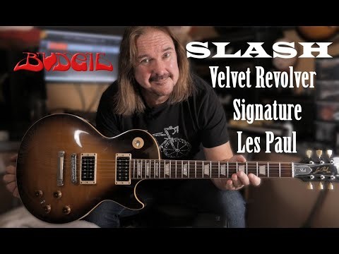 Stringing and Demoing my Budgie Slash Les Paul