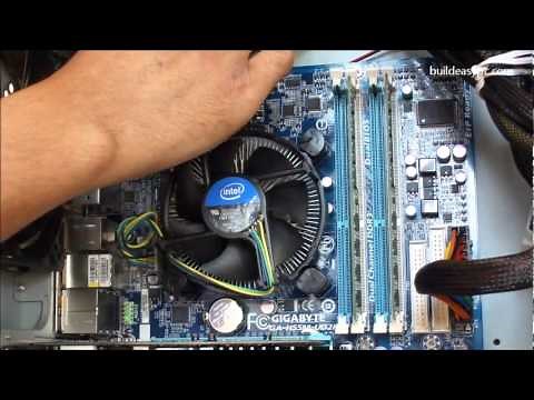 Build Your Own PC: Step 8 - Attach ATX Power Connector & Header Cables