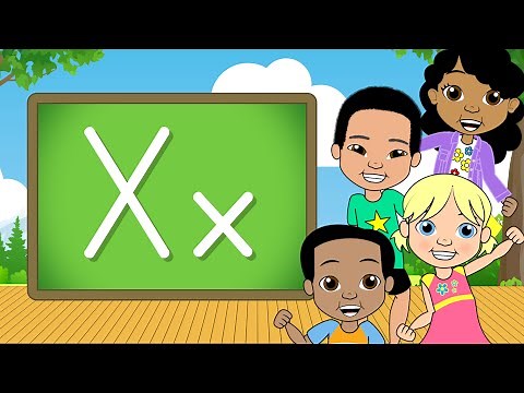 The Letter X | Alphabet A-Z | Jack Hartmann Alphabet Song| X Sound