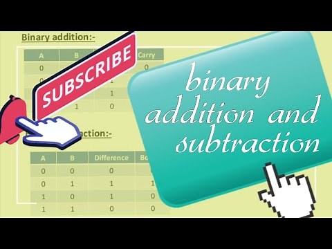 Binary addition and subtraction || CBSE class 7|| computer science binary arithmetic || ICT || kips