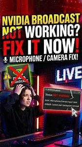 NVIDIA Broadcast “Hardware Not Supported” or Not Opening Fix #NvidiaBroadcast #RTX #StreamingTips