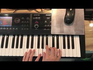 Keyboard Solo "Carry on Wayward Son" (tutorial)