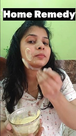 ✨ Get Glowing Skin in 10 Minutes | Homemade Face Mask for Bright Skin#skin care routine #facepack