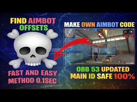 HOW TO FINAD AIMBOT CODE OB53 || FIND AIMBOT OFSSETS || OB53 AIMBOT MAKING VIDEO || FREE FIRE