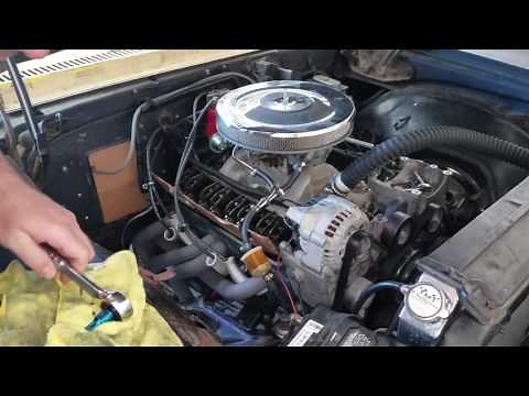 adjusting chevy 350 lifters with the engine running